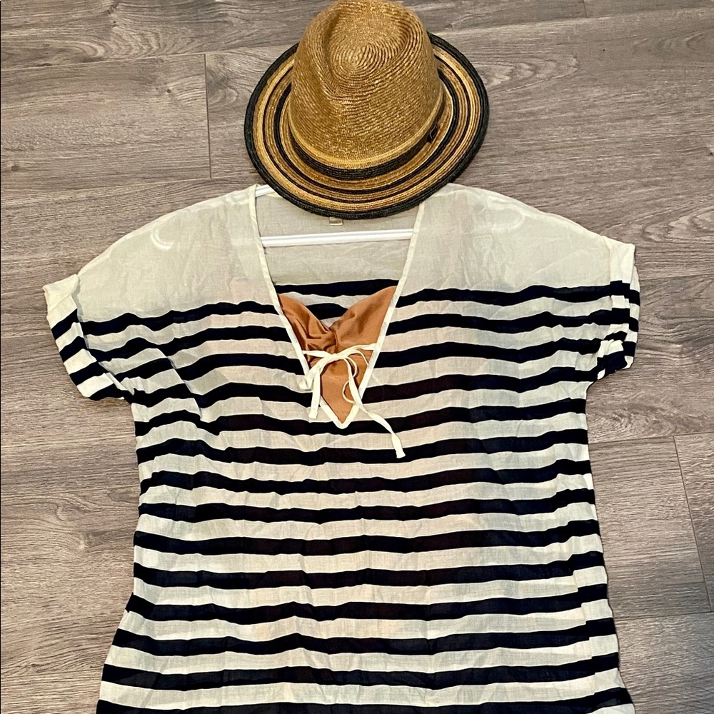 Fabulous J crew pool/ beach coverup -xs